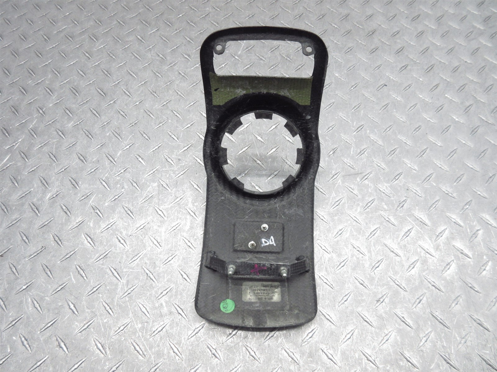 2008 Ferrari F430 Spider 81200800 Right Side Carbon Air AC Vent Dash Bezel Trim