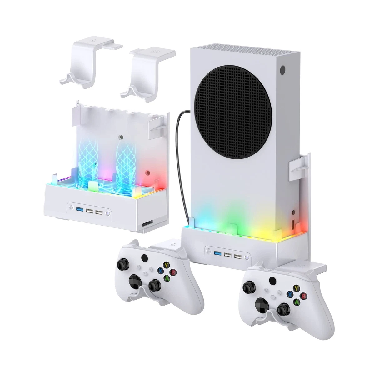  HIDEit Mounts for Xbox Series S and Controller, White