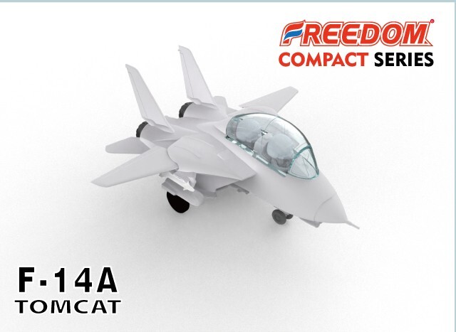 Freedom Model Kits Compact Series U.S NAVY F-14A/B TOMCAT 162060