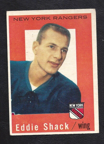 Eddie Shack #57 1959 Topps card