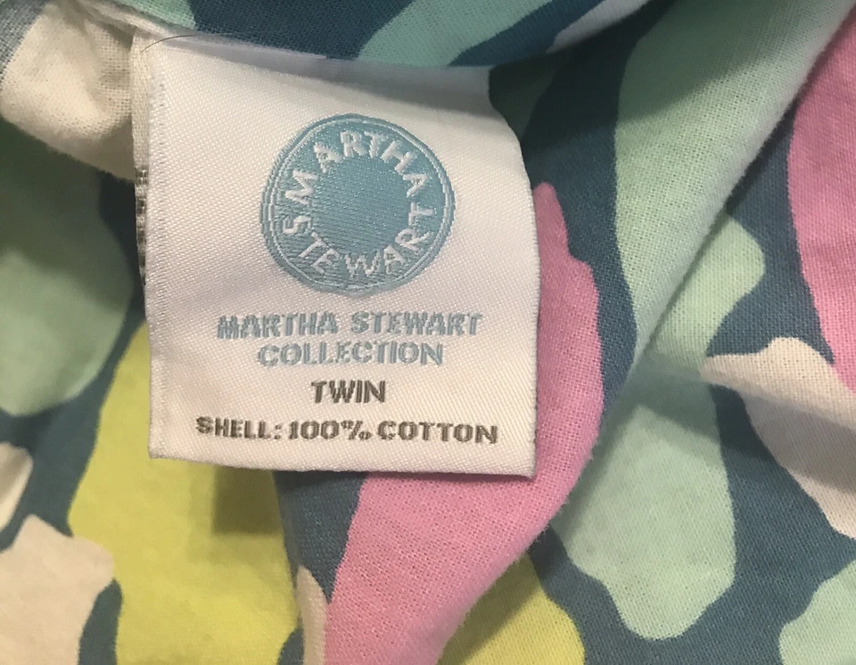 Conjunto de Capa de Edredom Gêmea Martha Stewart Whim Nomad 100% Algodão - Imagem 3 de 3