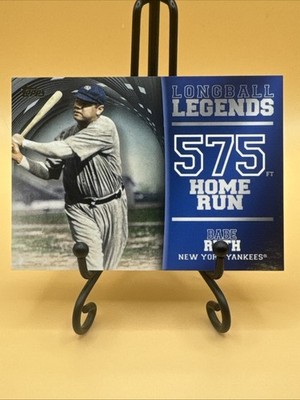 2018 Topps Longball Legends Black Babe Ruth #LL-3 New York Yankees /299