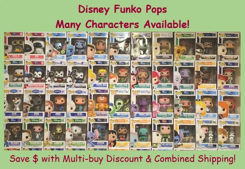 Funko Pop! Disney - Many Characters Available! - Your Choice!