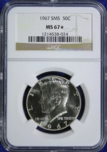 1967 SMS Kennedy, NGC MS67, STAR (2632546)