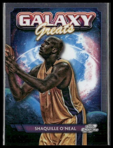 2023-24 Topps Chrome Cosmic #GG-9 Shaquille O'Neal Galaxy Greats
