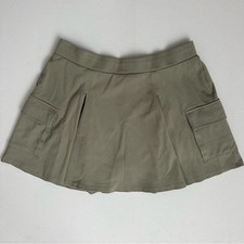 American Eagle Khaki Cargo Skirt Size M