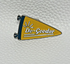 Do Gooder Lapel Pin pennant pinback tie tack P4788