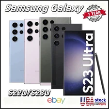 NEW UNLOCKED SAMSUNG GALAXY S23 ULTRA 5G SM-S918U ALL COLORS AND MEMORY GSM+CDMA