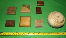 Toy Soldier Wooden Plinths for Display Lot 1