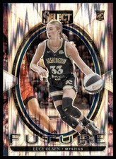 2025 Panini Select WNBA #18 Lucy Olsen Select Future