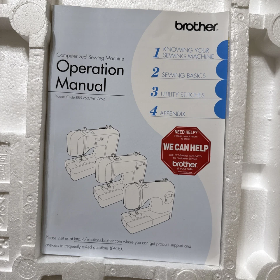 Brother Sewing Machine SC6600A Computerized Sewing Machine - New Sealed Box - Image 4 of 4