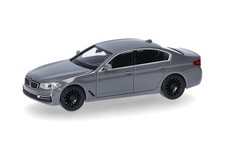 Herpa 420372-003 BMW 5er (G30) Limousine, nardograu 1:87 , NEU - Modellauto