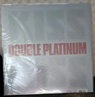 KISS Double Platinum German Logo 2019  2LP Silver Vinyl Limited 2000 Release