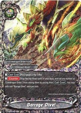 Buddyfight TCG card S-BT03/0017EN RR Barrage Dive! True Awakening of Deities