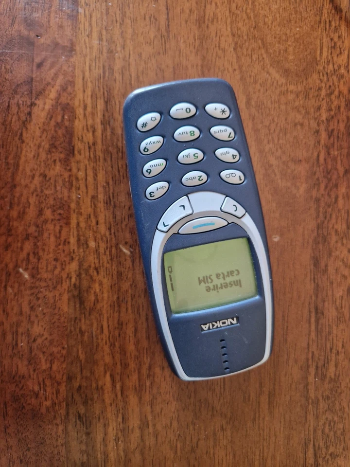 CELLULARE NOKIA 3310 BLU FUNZIONANTE  CON BATTERIA  - Immagine 3 di 4