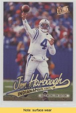 1997 Fleer Ultra Gold Medallion Edition Jim Harbaugh #G49 READ 0q3