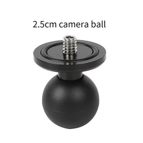 Adaptateur de Rotule en Aluminium, Base de de 25 Mm, Support de Tél8040 - Photo 5/6
