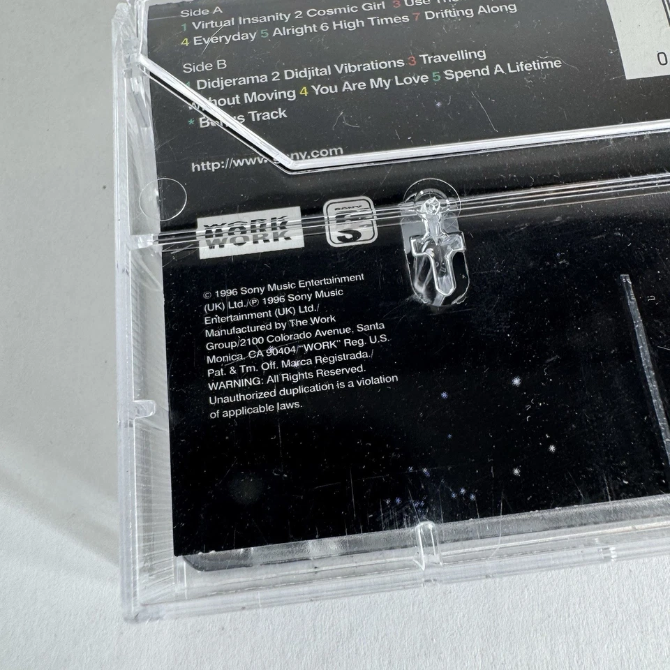 Jamiroquai ‎Travelling Without Moving Cassette Tape 1996 - Image 4 of 4