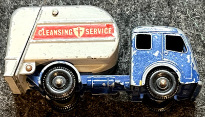 VINTAGE LESNEY No.15 MATCHBOX REINIGUNGSSERVICE MÜLLSAMMLER MADE IN ENGLAND