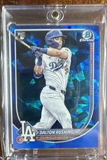 2025 Bowman Chrome Sapphire Edition - Dalton Rushing #100 (RC)