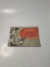 Vintage Polaroid Speedliner Land Camera Booklet Model 95A