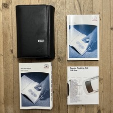 11-14 TOYOTA YARIS / HYBRID OWNERS MANUAL HANDBOOK & WALLET Print 2012  Ref21752