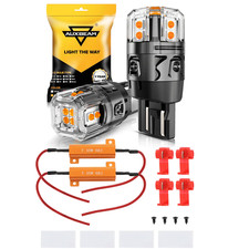 Auxbeam Canbus 7443 7440 Led Amber Turn Signal Parking Drl High Power Light Bulb