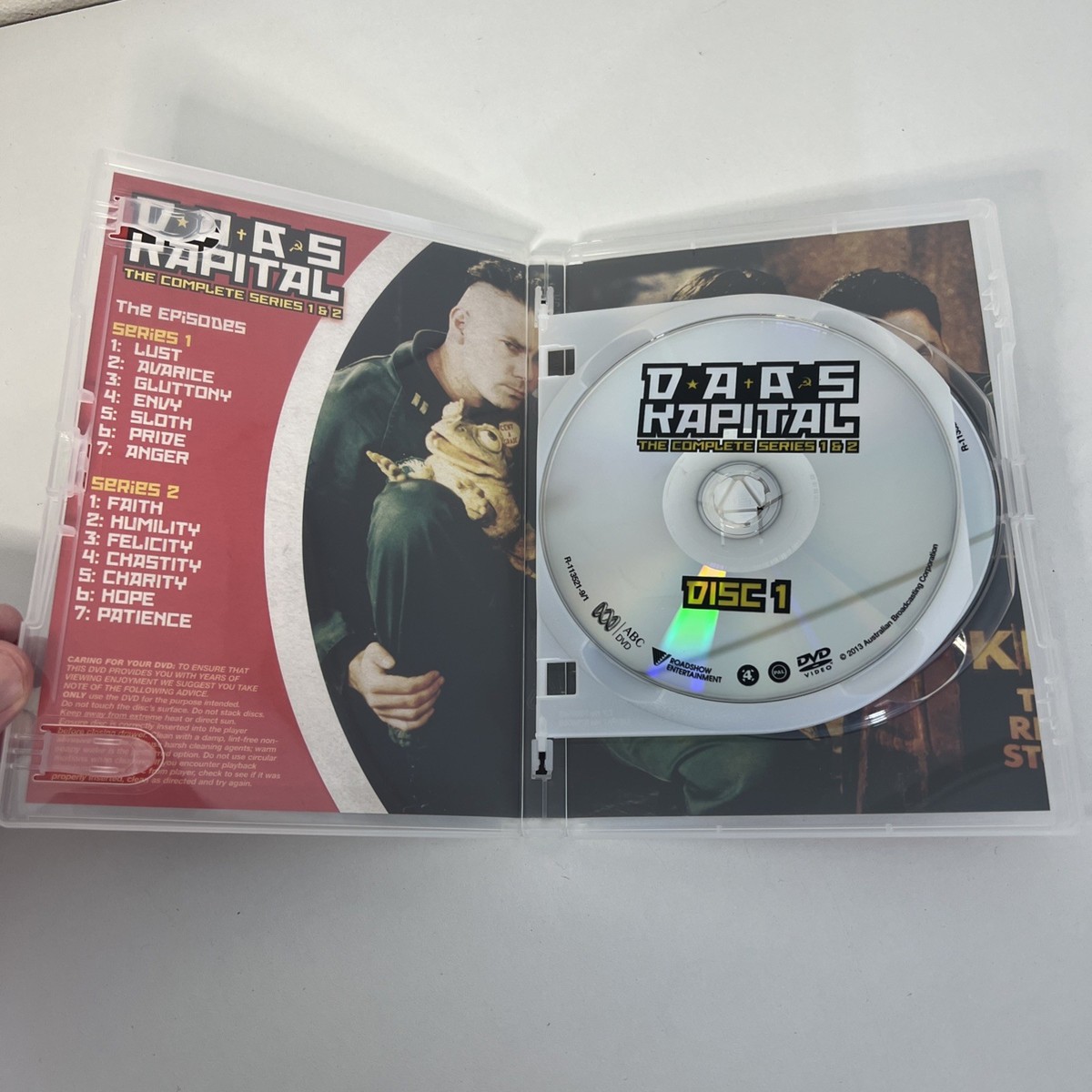 DAASキャピタル ダグアンソニーオールスターズ DAAS Kapital  Complete Series 1＆2  2-DVD Set   DAAS Kapital Complete Series One and Two     NON-USA FORMAT  PAL  Reg.0 Import Australia  Tim Ferguson Buy DAAS Kapital: Series 1 - 2 on DVD from EzyDVD.com.au