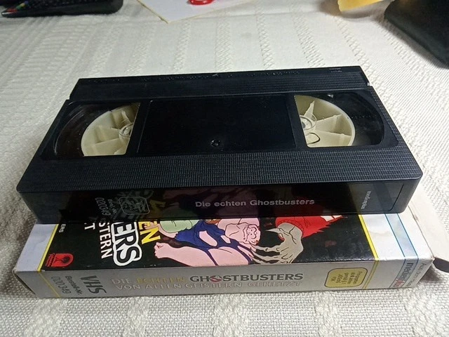 VHS Die echten Ghostbusters, Von allen Geistern gehetzt - Cartoon 1986 RCA (93) - Bild 4 von 4