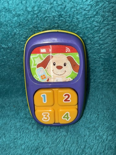 VTech Stroll & Discover Activity Walker Replacement Yellow Purple Phone Dog Cat