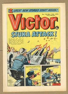 Victor #734 VF- 7.5 1975
