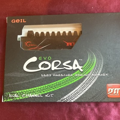 GeIL EVO Corsa 16GB Kit 2x8GB DDR3 1333 PC3 10666 Gaming RAM GOC316GB1333C9DC