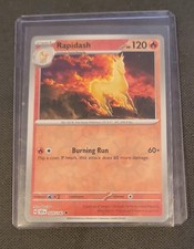 Rapidash - 020/142 - Non Comune - Near Mint Fresh Pull Reverse Holo