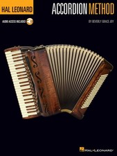 Hal Leonard Accordion Method Beginner Lessons Learn to Play Music Book  Audio