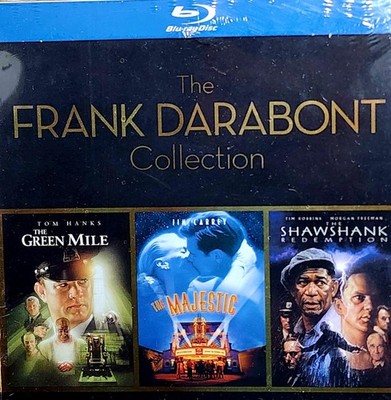 SHAWSHANK REDEMPTION THE GREEN MILE & MAJESTIC Frank Darabont Rob Reiner Blu-ray