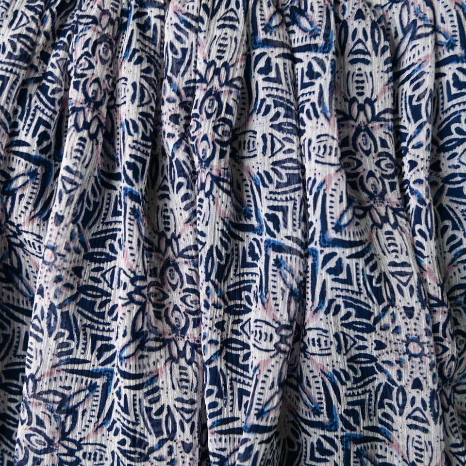 Minifalda plisada forrada de encaje azul Love de Jessica Simpson para niñas - talla grande Foto 4 de 4