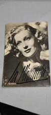 Isa Miranda Cartolina Autografata