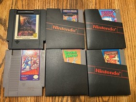 Nintendo NES Lot Mega Man 2 Ghosts Goblins Indiana Jones Kirby&rsquo;s Adventure Birth