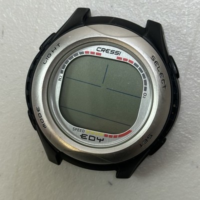 Cressi EDY Dive Computer Watch 520520 ( For Parts Not Working)