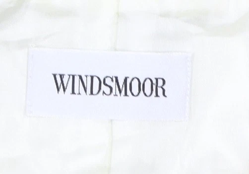 Windsmoor Women's Ivory Long Overcoat Size 16 - Image 3 of 4