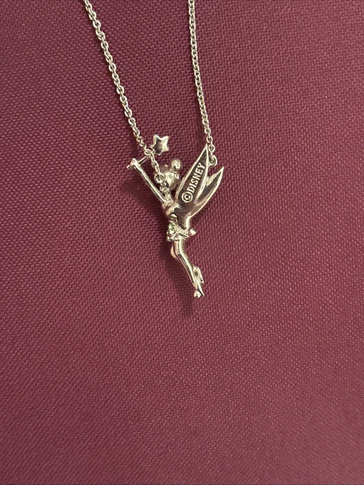 Colar Sininho, Prata e Gema 2016 Disney’s Tinker Bell - Imagem 2 de 3