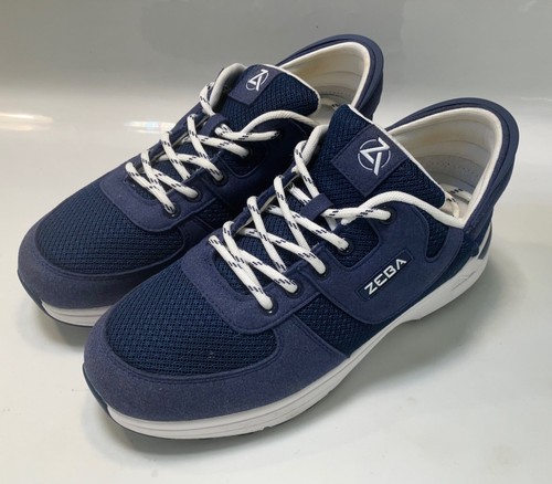 Zeba Shoes Men’s Athletic Comfort Walking Sneakers Blue Mesh Men’s Sz 10.5 - 第 2/7 張圖片