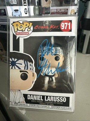 Funko Pop! Cobra Kai Daniel Larussso Ralph Macchio Signed Figure Beckett Cert