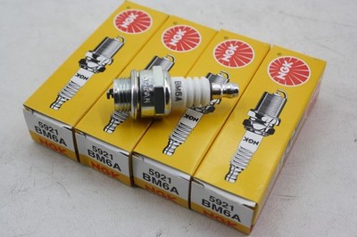 4-PACK NGK BM6A NICKEL SPARK PLUGS # 5921 MITSUBISHI CATERPILLAR KOHLER TANAKA