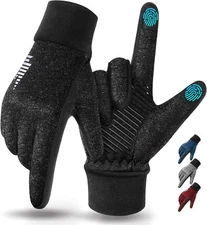 rivmount Lightweight Winter Running Gloves, Touch Screen & Anti-Slip Warm Therma