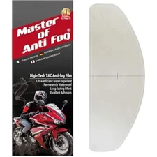 Universal Motorcycle Full Face Helmet Shield Anti Fog Film, Clear Ultra Thin Vis