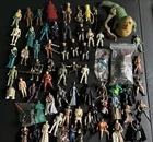 Vintage Star Wars Action Figure Lot Kenner & Hasbro 1978-1999 W/Some Accessories