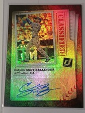 2020 Cody Bellinger AUTO!!! Donruss Classified Signatures #2 CLS-CB Dodgers