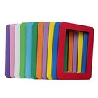 4x6 Magnetic Photo Frames for Refrigerator, 11 Pack Colorful Magnetic Picture 
