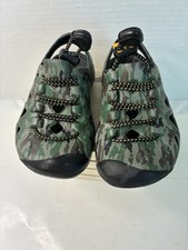 Keen Shoes toddler 8 Camouflage Green Slip on Water Sandals outdoor hiking